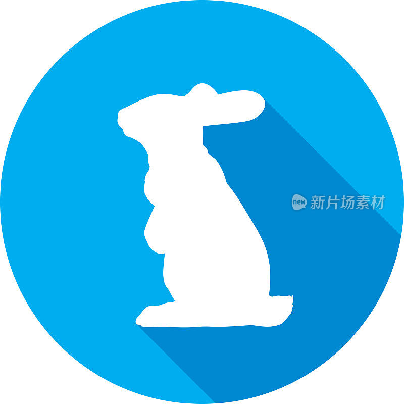 Rabbit Icon Silhouette 1